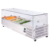 thumbnail of METRO PROFESSIONAL Vitrine refrigerada GHS1120, vidro/ aço inoxidável, 120.5 x 46 x 39.5 cm, 40 L, refrigeração por ventilação, 180 W, prateado