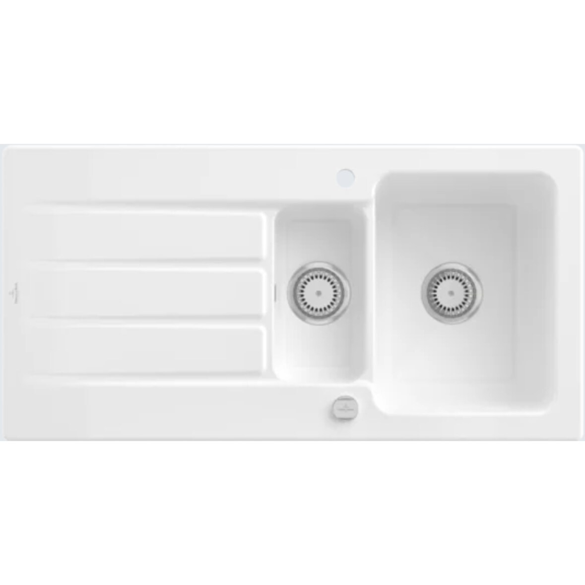 Villeroy&Boch Spülbecken, Küchenspüle Architectura 60 XR Weiß Alpin 1000x510mm, Unterschrankbreite 60cm