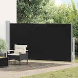 thumbnail of Toldo lateral retráctil de jardín negro 170x300 cm