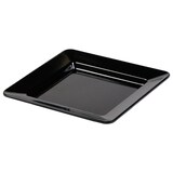 thumbnail of ILS fuente cuadrada negra melamina medidas 25,4x25,4x3,3 cm e1016-10-bk