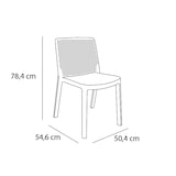 thumbnail of garbar FRESH Chaise Intérieur, Extérieur Set 6 Blanc