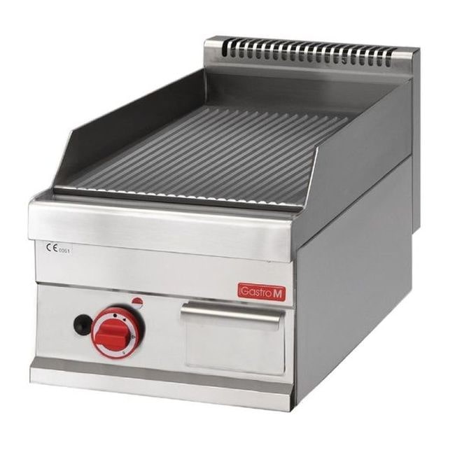 Gastro M Gegroefde gas grillplaat 65/40FTRG