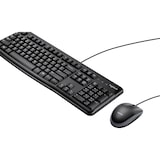 thumbnail of Logitech MK120 USB Tastatur, Maus-Set Spritzwassergeschützt US-International, QWERTY Schwarz