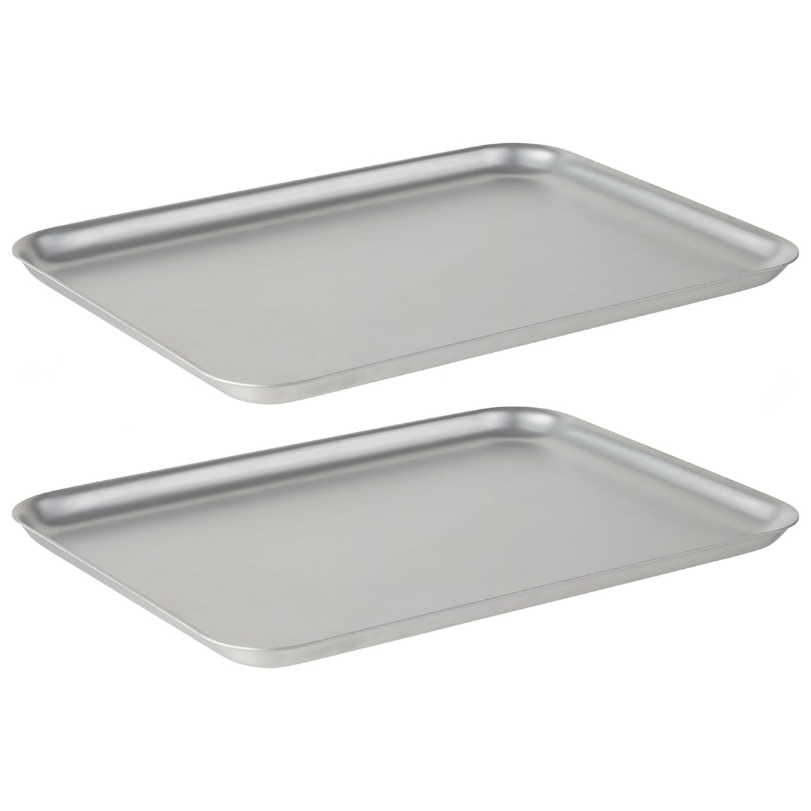 APS Tablett TREND, 2er-Set, Aluminium, 37 x 26,5 cm