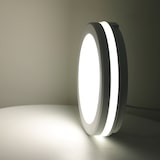 thumbnail of Alcapower LED-Deckenleuchte Rund 36W 3600lm IP54 IK08 CCT Wählbar 3000K 4000K 6500K Grau - Professionelle hocheffiziente Lösung
