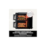 thumbnail of Ninja Double Stack SL300EU Heißluftfritteuse mit 2 Schubladen & 6 Kochmodi