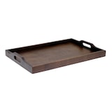 thumbnail of Vassoio Servizio In Camera Cm 40X60 Legno Noce Scuro