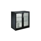 thumbnail of Arrière bar réfrigéré noir 2 portes - Combisteel