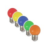 thumbnail of Illu- Party Lichterkette Außenlichterkette 5m schwarz 10 bunte LED Kugellampen
