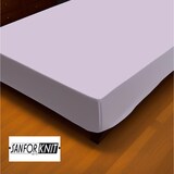 thumbnail of Doppelpack Jersey Spannbettlaken 180 - 200 x 200 cm Flieder