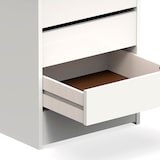 thumbnail of Briebe Cajonera Armario 4 Cajones, Cómoda Dormitorio 63,5 (Alto) x46 (Ancho) x45 (Fondo) cm Sinfonier, Clarity, Blanco
