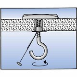 thumbnail of FISCHER KDH 5 x 90 mm KDH 5 veerklapdeuvel M 5 x 90 met haak,