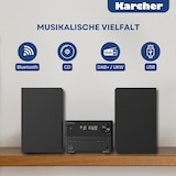 thumbnail of Karcher MC 6475D Stereoanlage / Kompaktanlage mit DAB+ Radio, CD-Player, Bluetooth, USB und 20W RMS