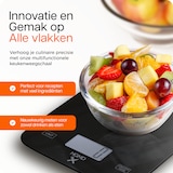 thumbnail of HGMD Digitale Keukenweegschaal - Tot 5kg - Glazen Weegschaal - Inclusief Batterij