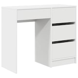 thumbnail of Scrivania con cassetto Bianco 90 x 37,5 x 75 cm Modello Horizon Soleil in derivati \u200b\u200bdel legno