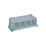 thumbnail of WAS Germany Besteckkorb (9861008), Polypropylen, 42,5 x 20,5 x 15  cm, mit 8 Einteilungen, grau