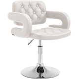 thumbnail of Espreguiçadeira Dublin em imitação de pele branco