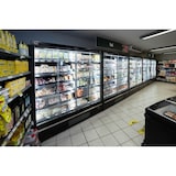 thumbnail of Galaxy+ GP10FGD Preto armário de exibição de geladeira de supermercado