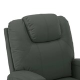 thumbnail of vidaXL Massagesessel mit Aufstehhilfe Anthrazit Kunstleder