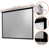 thumbnail of celexon Leinwand Rollo Professional Plus 180 x 135 cm - 89`