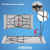 thumbnail of Tavolo elegante e due panche