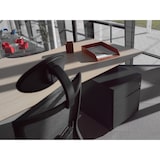 thumbnail of BISLEY OBA Rollcontainer mit 3 Schüben aus Metall abschließbar in schwarz - Bürocontainer mit Schloss für DIN A4 Dokumente, Kleinteile &