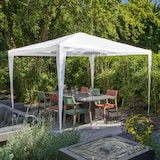 thumbnail of Pavillon Faltpavillon Partyzelt Gartenpavillon 3x3m ohne Seitenwände in weiß