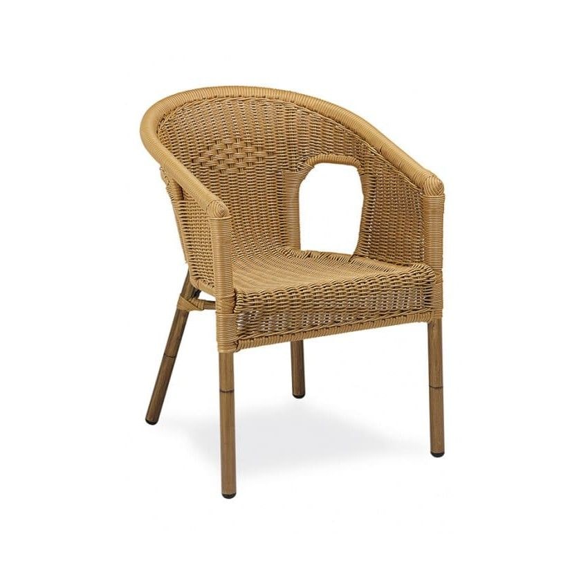 Sillón Médula Sintética Y Aluminio Muebles Romero -M283