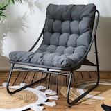 thumbnail of Home deco factory butaca dolce vita antracita hdo0375-lgsp