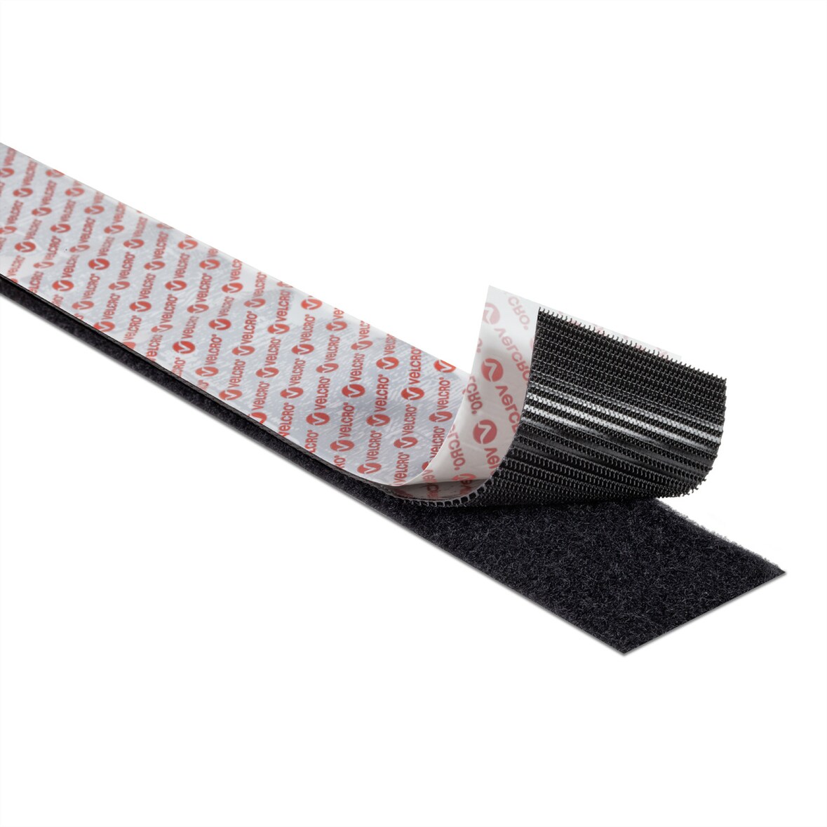 VELCRO® Klettband Extra Stark Selbstklebend Haken & Flausch 50mm x 2.5m Schwarz