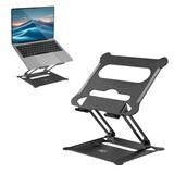 thumbnail of ACT AC8140 Laptopstandaard | Inklapbaar | Traploos in hoogte verstelbaar | Tot 15.6" | Ergonomisch | Aluminium