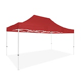 thumbnail of Carpa Cenador Plegable Profesional 3x4,5m Roja | Estructura Acero Reforzado 32x32x1 mm | Resistente para Exterior y Eventos