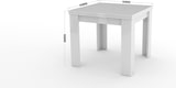 thumbnail of Dmora Ausziehbarer Esstisch Otto, Hilfsküchenkonsole, Ausziehbarer Tisch, 100% Made in Italy, cm 90x90h75, Zement