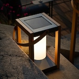 thumbnail of Lumisky Lanterna solar SERAPHINA alimentada por bateria H32CM Alumínio Castanho