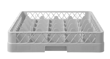 HENDI Vaatwaskorf voor glaswerk, 25 vakken, 500x500x(H)104mm
