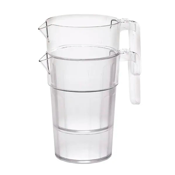 Cambro Manufacturing, polycarbonaat kan 1 liter, helder, 17x19cm, P34CW135