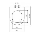 thumbnail of Creavit Design Wand WC aus Keramik mit Soft Close Sitz Kloschüssel hängend Badezimmer Toilette weiß