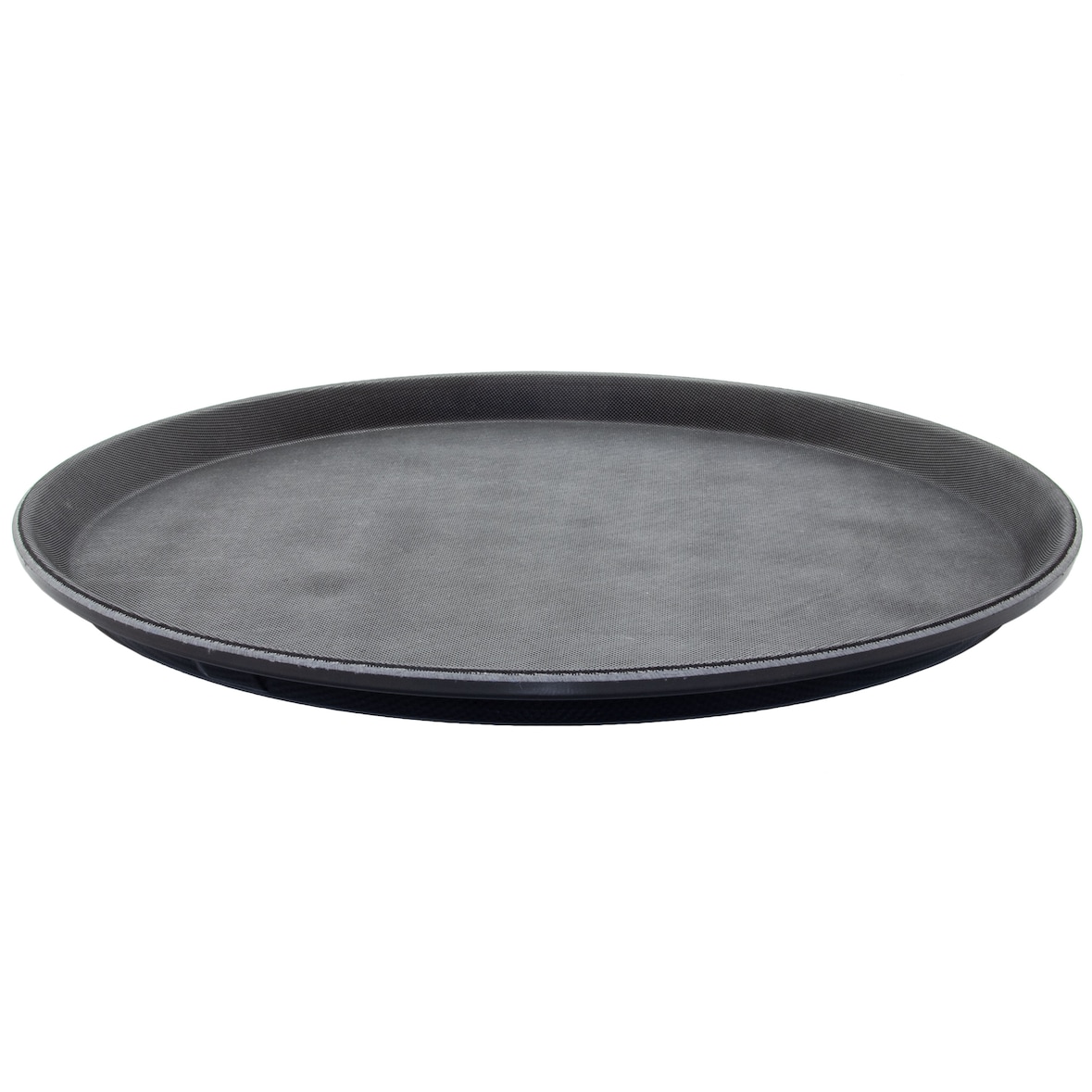 Gastrotablett rund 35.5 cm Durchmesser Tablett Antirutsch Beschichtet