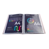 thumbnail of Exacompta 88660E 8x Sichtmappe aus mittelstarkem Polypropylen, 60 Hüllen, Serie Aquarel - A4 - Farben sortiert