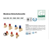 thumbnail of Caleffi 531 Membran-Sicherheitsventil Trinkwasser 1" - 6bar