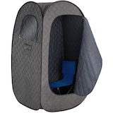 thumbnail of tectake Sauna a vapore portatile ThermaLuxe I, 1000 W, 15 livelli di temperatura  Grigio Scuro/Nero