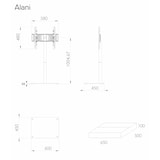 thumbnail of VCM  Alani  H. 100 x B. 60 x T. 45 cm