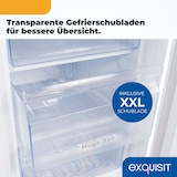 thumbnail of Exquisit Gefrierschrank GS581-H-010D weiss | 85 l Nutzinhalt | Temperaturregelung | Gefrierschubladen | 4*-Gefrieren | Türanschlag wechselbar