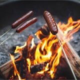 thumbnail of Relaxdays Stockbrot Spieße aus Bambus, 100er Set, 90 cm lange Marshmallowspieße, Lagerfeuer, Grillspieße Ø 7 mm,  natur