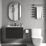 thumbnail of 4goodz Hangende Wastafelonderkast met Wastafel Soft-Close - Zwart