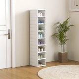 thumbnail of HOMCOM 8 cajas para zapatos apilables y portátil, zapatero plegable con puertas transparentes, hasta talla 43, no requiere montaje, blanco