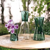 thumbnail of Zafferano Classy karaf van mondgeblazen borosilicaatglas in Lake Green, handgemaakt met een geometrisch en ergonomisch design voor uw tafel.