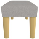 thumbnail of Helloshop26 - Sitzbank 100 x 30 x 30 cm hellgrauer Stoff 02_0010680