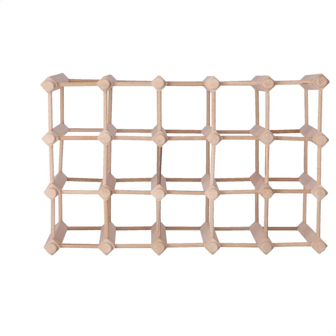 MUEBLEAR - Portabottiglie in faggio 20 bottiglie