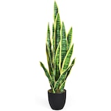 thumbnail of COSTWAY Pianta Artificiale Sansevieria Pianta Serpente Artificiale 90 cm Pianta da Interno con Vaso Resistente